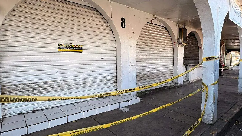 Comercios y restaurantes a las afueras de la Central Camionera de Durango 